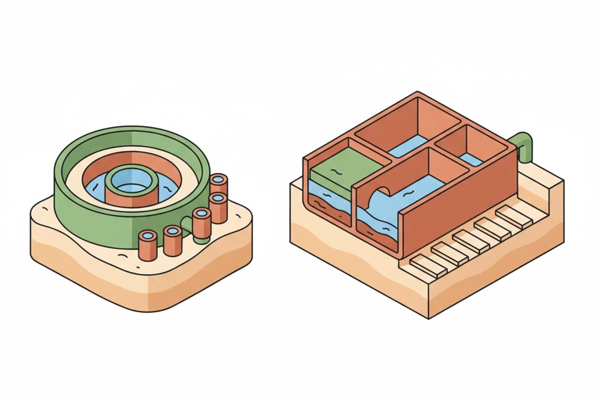 Fosse toutes eaux vs micro-station d'épuration : comparatif complet 2026